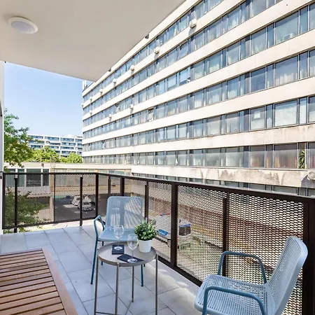 - Balcony Stylish - Bright - Comfortable * Budapest